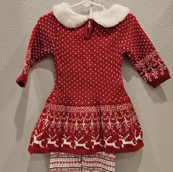 OBO EUC Blueberi Blvd Christmas Outfit 2t - Picture 6 of 7